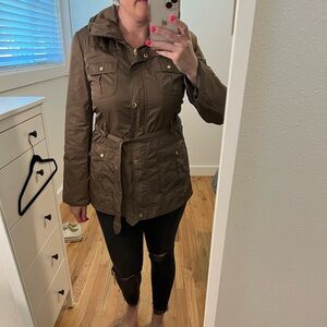Ellen Tracy Chic Rain Jacket